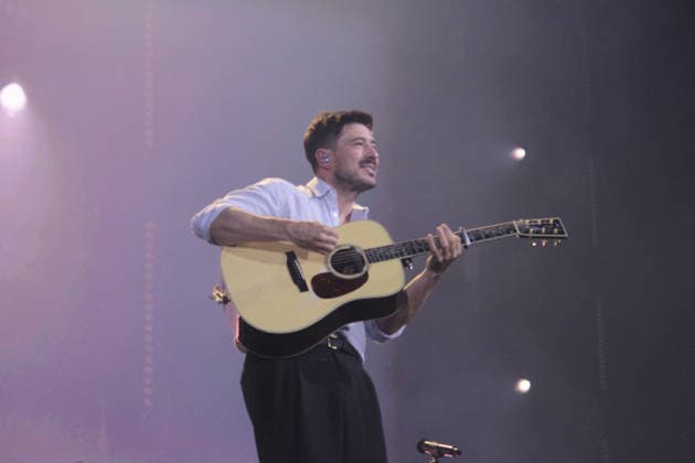 RIO DE JANEIRO, RJ - 12.09.2026: ROCK IN RIO 2026 - The band Mumford &amp; Sons performed on the Sunset Stage, this Saturday (12), at Rock in Rio 2026. x3015377x  CarlosxEliasxJunior