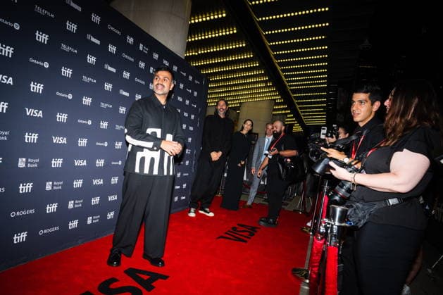 September 12, 2026, Toronto, On, Canada: Bassam Tariq is pictured on the red carpet for Your Mother Your Mother Your Mother at the Toronto International Film Festival in Toronto, on Saturday, Sept. 12, 2026. Toronto Canada  - ZUMAc35_ 20260912_zaf_c35_257 Copyright: xLauraxProctorx