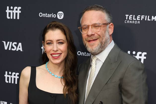 51st Toronto International Film Festival Saturday, September 12 51st Toronto International Film Festival Red carpet for the film Babies Director Lauren Miller Rogen and her husband Seth Rogen 459634 2026 09 12 Toronto, Canada  Copyright: xIsabellexVautierx xStarfacex STAR_459634_065