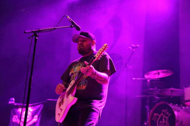 Chris Robertson of the band Black Stone Cherry at a concert at Huxleys Neue Welt in Berlin, September 12, 2026 Black Stone Cherry Concert Berlin
