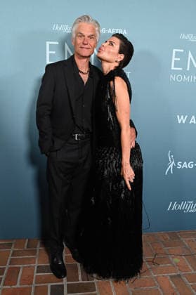The Hollywood Reporter and SAG-AFTRA™s Emmy Nominees Night Harry Hamlin and Lisa Rinna arriving at The Hollywood Reporter and SAG-AFTRA™s 6th Annual Emmy Nominees Night at the Chateau Marmont on September 12, 2026 in West Hollywood, California. West Hollywood Chateau Marmont California USA Copyright: xTammiexArroyo AFF-USA.comx