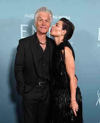 The Hollywood Reporter and SAG-AFTRA™s Emmy Nominees Night Harry Hamlin and Lisa Rinna arriving at The Hollywood Reporter and SAG-AFTRA™s 6th Annual Emmy Nominees Night at the Chateau Marmont on September 12, 2026 in West Hollywood, California. West Hollywood Chateau Marmont California USA Copyright: xTammiexArroyo AFF-USA.comx