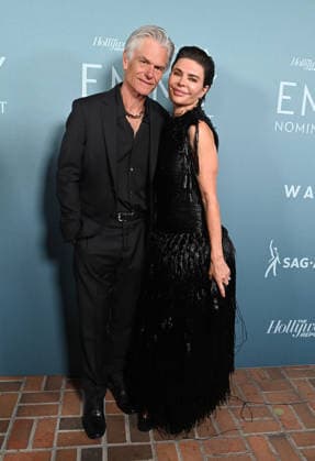 The Hollywood Reporter and SAG-AFTRA™s Emmy Nominees Night Harry Hamlin and Lisa Rinna arriving at The Hollywood Reporter and SAG-AFTRA™s 6th Annual Emmy Nominees Night at the Chateau Marmont on September 12, 2026 in West Hollywood, California. West Hollywood Chateau Marmont California USA Copyright: xTammiexArroyo AFF-USA.comx
