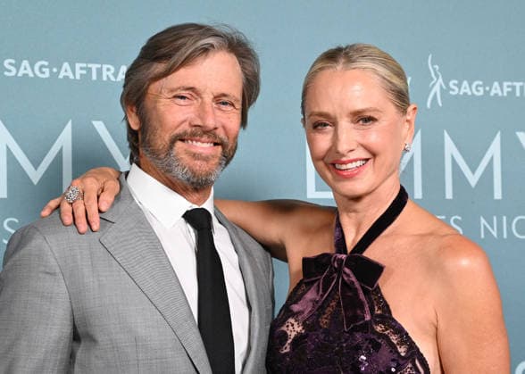The Hollywood Reporter and SAG-AFTRA™s Emmy Nominees Night Grant Show and Katherine LaNasa arriving at The Hollywood Reporter and SAG-AFTRA™s 6th Annual Emmy Nominees Night at the Chateau Marmont on September 12, 2026 in West Hollywood, California. West Hollywood Chateau Marmont California USA Copyright: xTammiexArroyo AFF-USA.comx