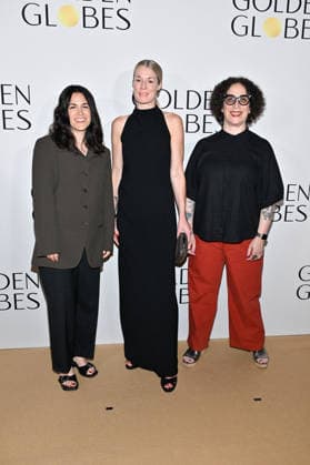 TIFF Toronto Road To Golden Globes Party Abbi Jacobson, Leah Nelson, Sarah Leavitt attending the Road To Golden Globes Party ahead of Toronto International Film Festival (TIFF) in Toronto, Canada on September 12, 2026. Photo by Julien Reynaud APS-Medias ABACAPRESS.COM Toronto Canada  Copyright: xReynaudxJulien APS-Medias ABACAx