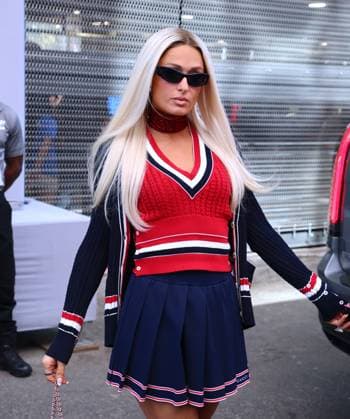 US Open - Paris Hilton Arrival - New York Paris Hilton arrives at the US Open Women s Final in New York on September 12, 2026. Photo by Charles Guerin ABACAPRESS.COM New York NY United States  Copyright: xGuerinxCharles ABACAx