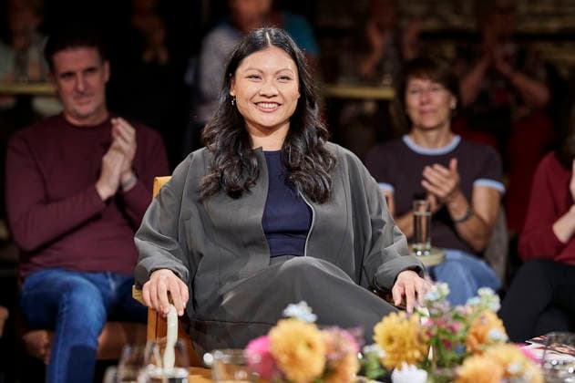 Linh Tran during the recording of the RB talk show 3nach9 at Radio Bremen s Studio Bremen, September 11, 2026 Foto:xU.xStammx xFuturexImagex 3nach9_6933