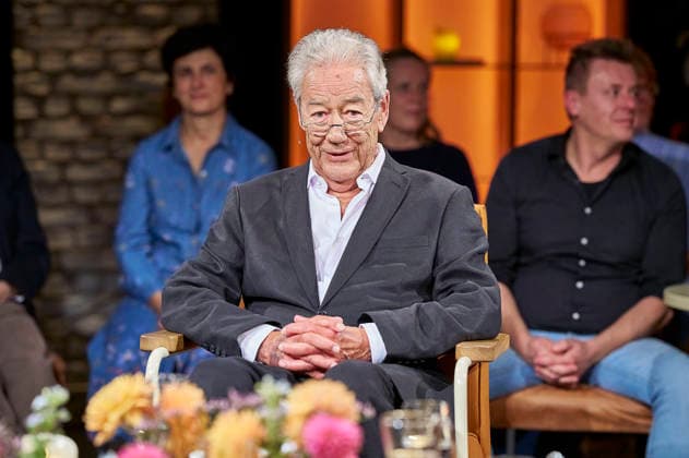 Björn Engholm during the recording of the RB talk show 3nach9 at Radio Bremen s Studio Bremen, September 11, 2026 Foto:xU.xStammx xFuturexImagex 3nach9_6929