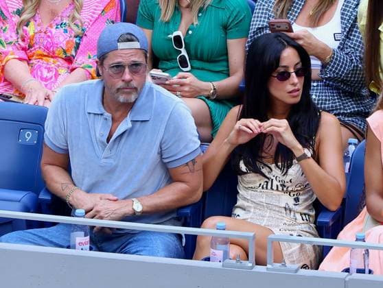 US Open - Brad Pitt and girlfriend Ines de Ramon In The Stands - New York Brad Pitt and girlfriend Ines de Ramon attend the Women s Final at the US Open in New York on September 12, 2026. Photo by Dylan Travis ABACAPRESS.COM New York NY United States  Copyright: xDylanxTravis ABACAx