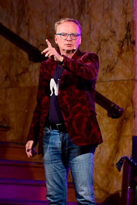 Uwe Steimle with his show *Nu Keen Getue, keen Gemache* at the historic Art Nouveau department store in Görlitz, September 10, 2026 Foto:xM.xWehnertx xFuturexImagex steimle_6904