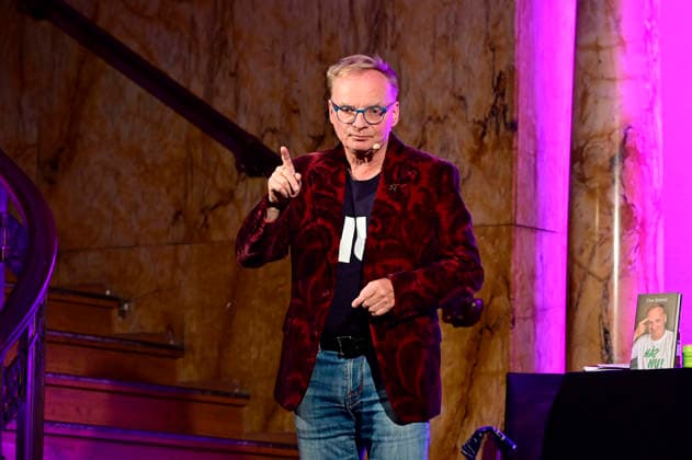 Uwe Steimle with his show *Nu Keen Getue, keen Gemache* at the historic Art Nouveau department store in Görlitz, September 10, 2026 Foto:xM.xWehnertx xFuturexImagex steimle_6912