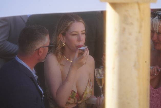 Emilly Atack Wedding In Spain 12th September 2026. Actress Emilly Atack s Wedding to Alistair Garner in Spain. Pictured: Katherine Ryan  Copyright: xChrisxEadesx NINTCHDBPICT001108064646