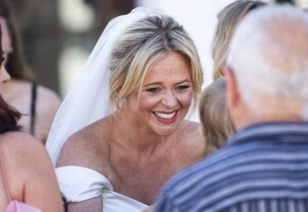 Emilly Atack Wedding In Spain 12th September 2026. Actress Emilly Atack s Wedding to Alistair Garner in Spain. Pictured: The bride Emilly Atack  Copyright: xPeterxPowellxandxChrisxEadesx NINTCHDBPICT001108064920