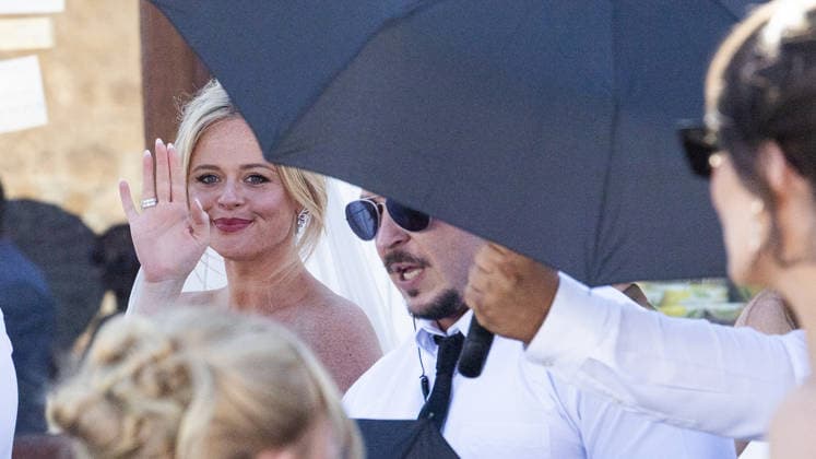 Emilly Atack Wedding In Spain 12th September 2026. Actress Emilly Atack s Wedding to Alistair Garner in Spain. Pictured: The bride Emilly Atack  Copyright: xPeterxPowellxandxChrisxEadesx NINTCHDBPICT001108064941