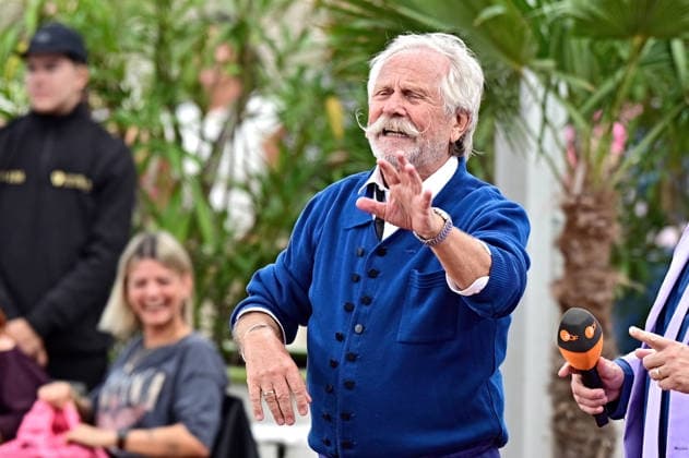 ZDF Fernsehgarten singer Henning Krautmacher during the ZDF entertainment show Fernsehgarten on September 13, 2026, in Mainz 20260913MWI149128