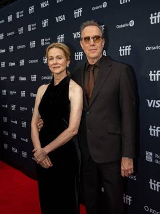 September 13, 2026, Toronto, On, Canada: Laura Linney and Rhys Ifans pose for a photograph on the red carpet for Onwards and Sideways at the Toronto International Film Festival, in Toronto on Sunday, Sept. 13, 2026. Toronto Canada  - ZUMAc35_ 20260913_zaf_c35_021 Copyright: xArlynxMcadoreyx