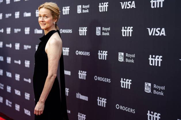 September 13, 2026, Toronto, On, Canada: Laura Linney poses for a photograph on the red carpet for Onwards and Sideways at the Toronto International Film Festival, in Toronto on Sunday, Sept. 13, 2026. Toronto Canada  - ZUMAc35_ 20260913_zaf_c35_023 Copyright: xArlynxMcadoreyx