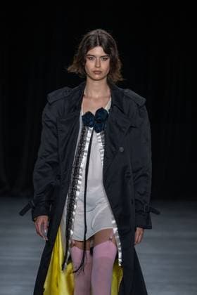 September 11, 2026, New York, New York, United States: A model walks the runway.Models walk the runway at the Christian Cowan fashion show during New York Fashion Week at The Glasshouse on September 11, 2026 in New York City. New York United States  - ZUMAs197 20260911_aaa_s197_1013 Copyright: xRonxAdarx