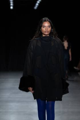 September 11, 2026, New York, New York, United States: A model walks the runway.Models walk the runway at the Christian Cowan fashion show during New York Fashion Week at The Glasshouse on September 11, 2026 in New York City. New York United States  - ZUMAs197 20260911_aaa_s197_1015 Copyright: xRonxAdarx