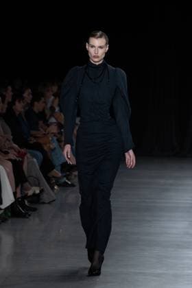 September 11, 2026, New York, New York, United States: A model walks the runway.Models walk the runway at the Christian Cowan fashion show during New York Fashion Week at The Glasshouse on September 11, 2026 in New York City. New York United States  - ZUMAs197 20260911_aaa_s197_1020 Copyright: xRonxAdarx