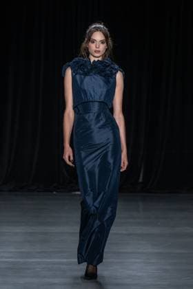 September 11, 2026, New York, New York, United States: A model walks the runway.Models walk the runway at the Christian Cowan fashion show during New York Fashion Week at The Glasshouse on September 11, 2026 in New York City. New York United States  - ZUMAs197 20260911_aaa_s197_1025 Copyright: xRonxAdarx