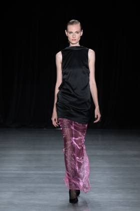 September 11, 2026, New York, New York, United States: A model walks the runway.Models walk the runway at the Christian Cowan fashion show during New York Fashion Week at The Glasshouse on September 11, 2026 in New York City. New York United States  - ZUMAs197 20260911_aaa_s197_1026 Copyright: xRonxAdarx