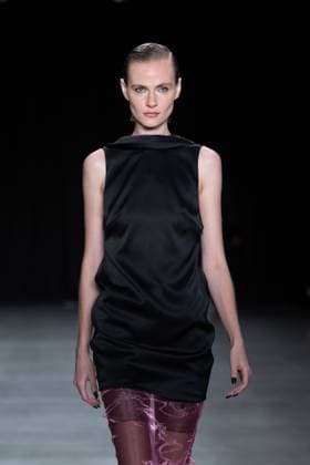 September 11, 2026, New York, New York, United States: A model walks the runway.Models walk the runway at the Christian Cowan fashion show during New York Fashion Week at The Glasshouse on September 11, 2026 in New York City. New York United States  - ZUMAs197 20260911_aaa_s197_1027 Copyright: xRonxAdarx