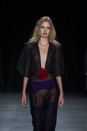 September 11, 2026, New York, New York, United States: A model walks the runway.Models walk the runway at the Christian Cowan fashion show during New York Fashion Week at The Glasshouse on September 11, 2026 in New York City. New York United States  - ZUMAs197 20260911_aaa_s197_1033 Copyright: xRonxAdarx
