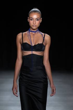 September 11, 2026, New York, New York, United States: A model walks the runway.Models walk the runway at the Christian Cowan fashion show during New York Fashion Week at The Glasshouse on September 11, 2026 in New York City. New York United States  - ZUMAs197 20260911_aaa_s197_1035 Copyright: xRonxAdarx