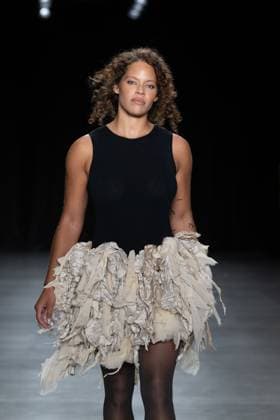 September 11, 2026, New York, New York, United States: A model walks the runway.Models walk the runway at the Christian Cowan fashion show during New York Fashion Week at The Glasshouse on September 11, 2026 in New York City. New York United States  - ZUMAs197 20260911_aaa_s197_1037 Copyright: xRonxAdarx