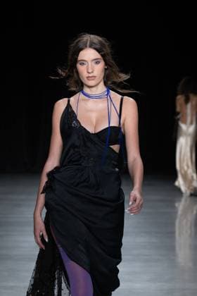 September 11, 2026, New York, New York, United States: A model walks the runway.Models walk the runway at the Christian Cowan fashion show during New York Fashion Week at The Glasshouse on September 11, 2026 in New York City. New York United States  - ZUMAs197 20260911_aaa_s197_1043 Copyright: xRonxAdarx