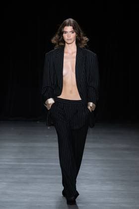 September 11, 2026, New York, New York, United States: A model walks the runway.Models walk the runway at the Christian Cowan fashion show during New York Fashion Week at The Glasshouse on September 11, 2026 in New York City. New York United States  - ZUMAs197 20260911_aaa_s197_1051 Copyright: xRonxAdarx