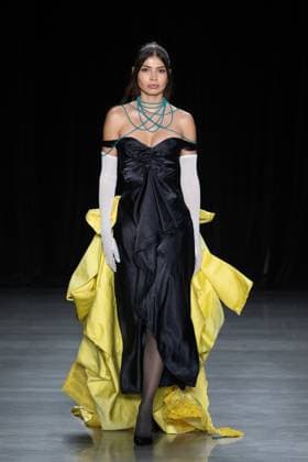 September 11, 2026, New York, New York, United States: A model walks the runway.Models walk the runway at the Christian Cowan fashion show during New York Fashion Week at The Glasshouse on September 11, 2026 in New York City. New York United States  - ZUMAs197 20260911_aaa_s197_1047 Copyright: xRonxAdarx