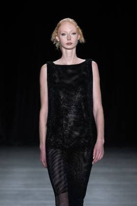 September 11, 2026, New York, New York, United States: A model walks the runway.Models walk the runway at the Christian Cowan fashion show during New York Fashion Week at The Glasshouse on September 11, 2026 in New York City. New York United States  - ZUMAs197 20260911_aaa_s197_1062 Copyright: xRonxAdarx