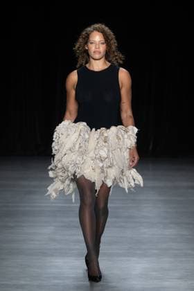September 11, 2026, New York, New York, United States: A model walks the runway.Models walk the runway at the Christian Cowan fashion show during New York Fashion Week at The Glasshouse on September 11, 2026 in New York City. New York United States  - ZUMAs197 20260911_aaa_s197_1067 Copyright: xRonxAdarx