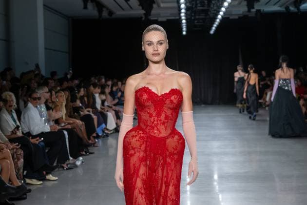 September 11, 2026, New York, New York, United States: Models walk the runway finale.Models walk the runway at the Christian Cowan fashion show during New York Fashion Week at The Glasshouse on September 11, 2026 in New York City. New York United States  - ZUMAs197 20260911_aaa_s197_1085 Copyright: xRonxAdarx