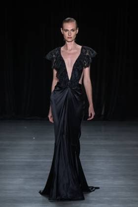 September 11, 2026, New York, New York, United States: A model walks the runway.Models walk the runway at the Christian Cowan fashion show during New York Fashion Week at The Glasshouse on September 11, 2026 in New York City. New York United States  - ZUMAs197 20260911_aaa_s197_1091 Copyright: xRonxAdarx