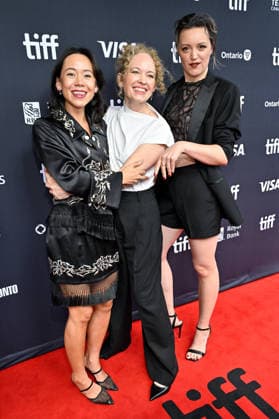 TIFF Toronto Screening Josephine Syra McCarthy, Dana Millican, Eleanore Pienta attending the screening of Josephine ahead of Toronto International Film Festival (TIFF) in Toronto, Canada on September 13, 2026. Photo by Julien Reynaud APS-Medias ABACAPRESS.COM Toronto Canada  Copyright: xReynaudxJulien APS-Medias ABACAx