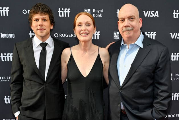 TIFF Toronto Screening The Debut Jesse Eisenberg, Julianne Moore, Paul Giamatti attending the screening of The Debut ahead of Toronto International Film Festival (TIFF) in Toronto, Canada on September 13, 2026. Photo by Julien Reynaud APS-Medias ABACAPRESS.COM Toronto Canada  Copyright: xReynaudxJulien APS-Medias ABACAx