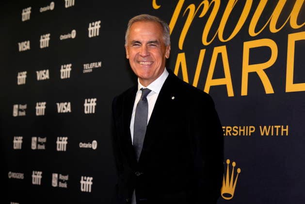 September 13, 2026, Toronto, On, CANADA: Prime Minister Mark Carney arrives at the Toronto International Film Festival Tribute Awards gala, in Toronto, Sunday, Sept. 13, 2026. Toronto CANADA  - ZUMAc35_ 20260913_zaf_c35_076 Copyright: xChrisxYoungx