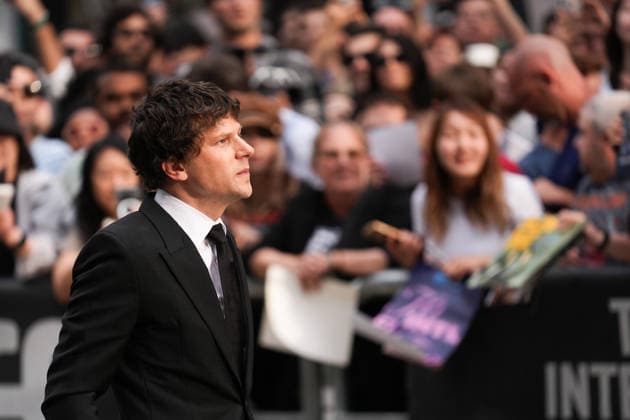 2026 Toronto International Film Festival - The Debut TORONTO, CANADA - SEPTEMBER 13 : Jesse Eisenberg attends the premiere of The Debut during the 2026 Toronto International Film Festival at Princes of Wales Theatre in Toronto, Ontario, Canada on September 13, 2026. Mert Alper Dervis Anadolu Toronto Canada. Editorial use only. Please get in touch for any other usage.  Copyright: x2026xAnadoluxMertxAlperxDervisx