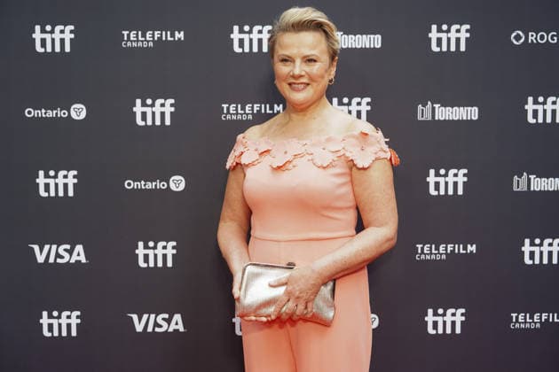 Arrivals for Onwards and Sideways™ premiere during the 2026 Toronto International Film Festival (TIFF) at Roy Thomson Hall Featuring: Monica Dolan Where: Toronto, Ontario, Canada When: 13 Sep 2026 Credit: Leonardo Ramirez EyePix INSTARimages EDITORIAL USE ONLY. NOT FOR USE BY NEWSPAPERS BASED IN THE UK. Copyright: xx instar56016863