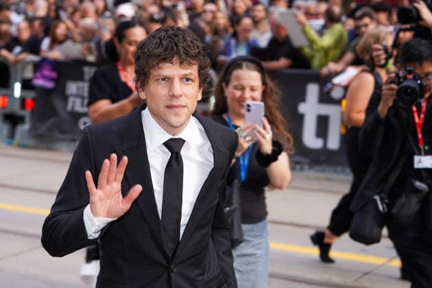 Red carpet for ˜The Debut™ premiere during the 2026 Toronto International Film Festival (TIFF) at Princess of Wales Theatre Featuring: Jesse Eisenberg Where: Toronto, Ontario, Canada When: 13 Sep 2026 Credit: Leonardo Ramirez EyePix INSTARimages EDITORIAL USE ONLY. NOT FOR USE BY NEWSPAPERS BASED IN THE UK. Copyright: xx instar56016943