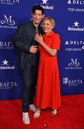 2026 BAFTA TV Tea Party Christopher Chung and Saskia Reeves arriving at the 2026 BAFTA TV Tea Party held at The Maybourne Beverly Hills on September 13, 2026 in Beverly Hills, California. Beverly Hills The Maybourne Beverly Hills California USA Copyright: xTammiexArroyo AFF-USA.comx