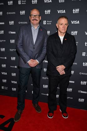 TIFF Toronto Screening Alpha Gang Nathan Zellner and David Zellner attending the screening of Alpha Gang ahead of Toronto International Film Festival (TIFF) in Toronto, Canada on September 13, 2026. Photo by Julien Reynaud APS-Medias ABACAPRESS.COM Toronto Canada  Copyright: xReynaudxJulien APS-Medias ABACAx