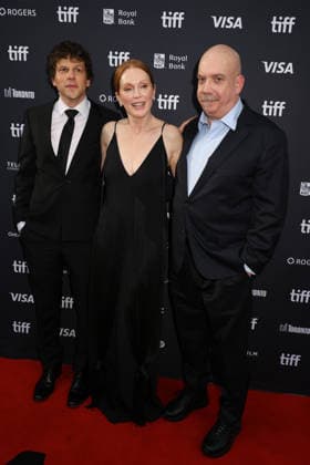 51st Toronto International Film Festival Red carpet for the film The Debut Director Jesse Eisenberg, Julianne Moore, and Paul Giamatti 459658 September 13, 2026 Toronto, Canada  Copyright: xIsabellexVautierx xStarfacex STAR_459658_126