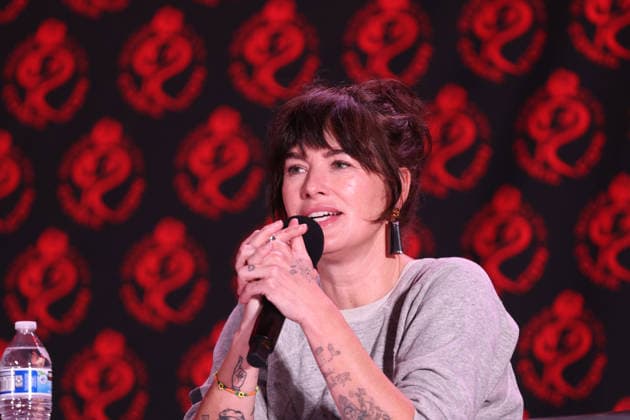 September 13, 2026, Portland, Oregon, USA: Actress LENA HEADEY speaks at the 2026 Rose City Comic Con at the Oregon Convention Center in Portland. Portland USA - ZUMAg247 20260913_znp_g247_022 Copyright: xGagexSkidmorex