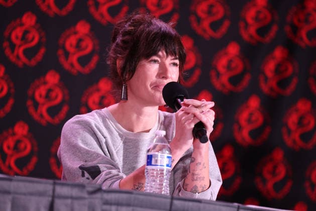 September 13, 2026, Portland, Oregon, USA: Actress LENA HEADEY speaks at the 2026 Rose City Comic Con at the Oregon Convention Center in Portland. Portland USA - ZUMAg247 20260913_znp_g247_017 Copyright: xGagexSkidmorex