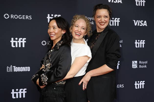 51st Toronto International Film Festival Red carpet for the film Josephine Syra McCarthy, Dana Millican, and Eleanore Pienta 459658 September 13, 2026 Toronto, Canada  Copyright: xIsabellexVautierx xStarfacex STAR_459658_171