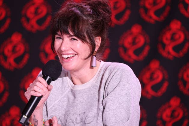 September 13, 2026, Portland, Oregon, USA: Actress LENA HEADEY speaks at the 2026 Rose City Comic Con at the Oregon Convention Center in Portland. Portland USA - ZUMAg247 20260913_znp_g247_015 Copyright: xGagexSkidmorex